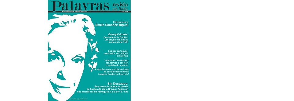 Palavras revista em linha